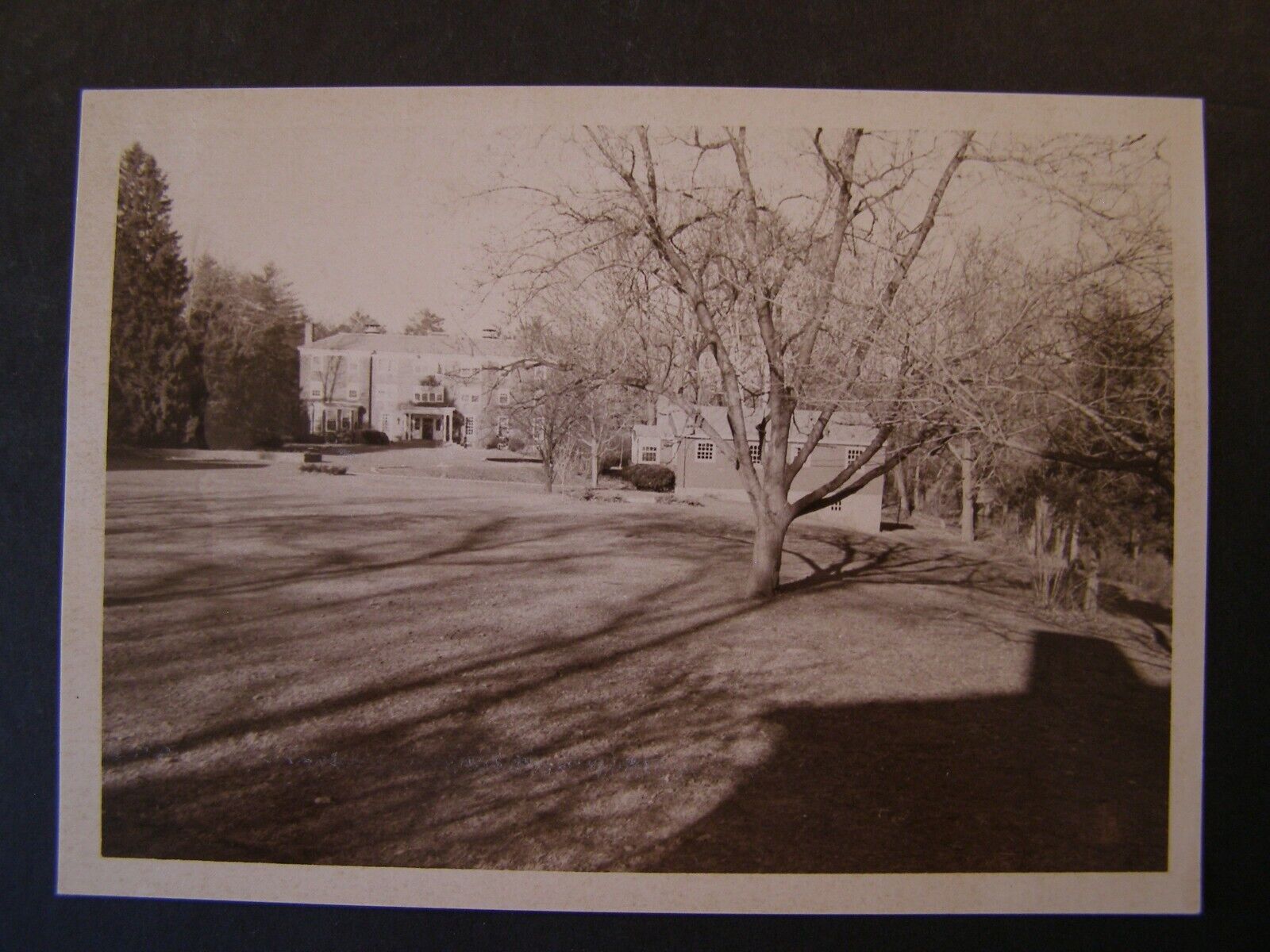 Glossy Press Photo 1980 Waltham Chapel Hill Chauncey Hall School Grounds 