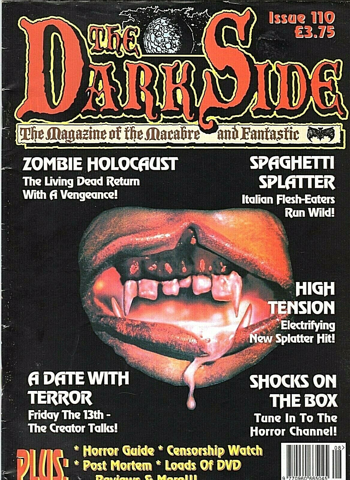 HORROR/MICABRE MAGAZINES 1991-2015 DARK SIDE/SHIVERS/FANDOM++ WITH DISCOUNTS
