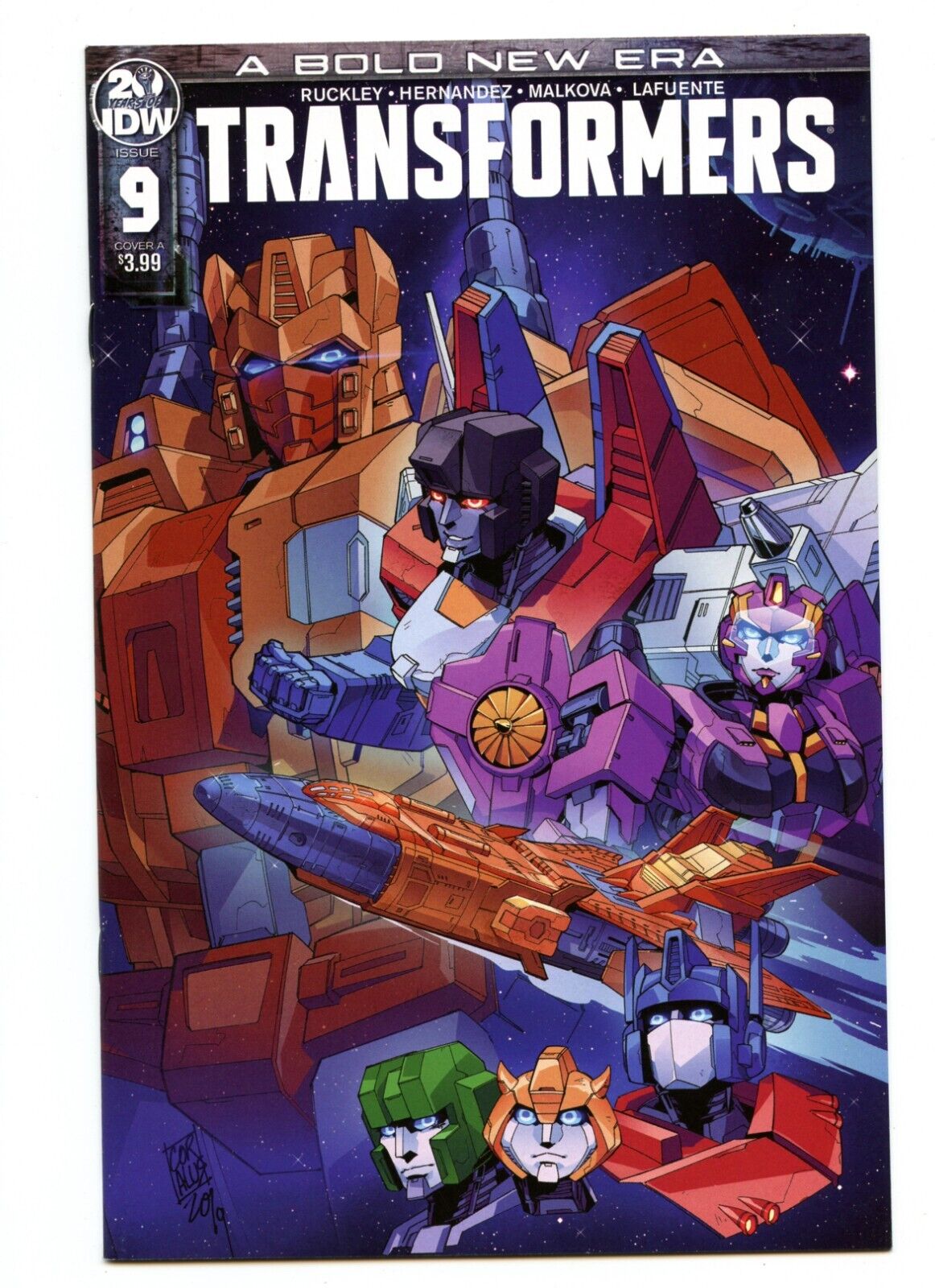 Transformers: A Bold New Era ~ No. 9, July 2019 ~ First Print ~ IDW ~ NEW