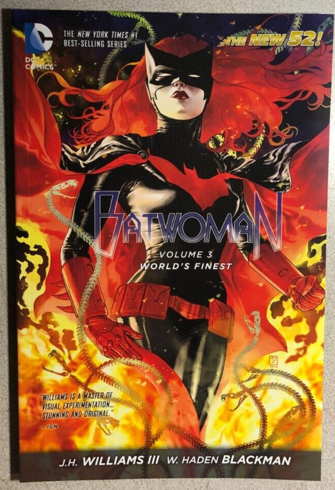 BATWOMAN volume 3 World\'s Finest (2014) DC Comics TPB 1st VF