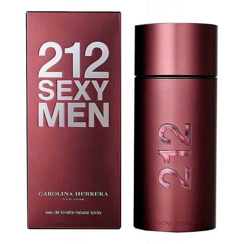 New 212 SEXY MEN Eau De Toilette 3.4 oz  Ca.ro.lina He.rre.ra EDT Spray For Men