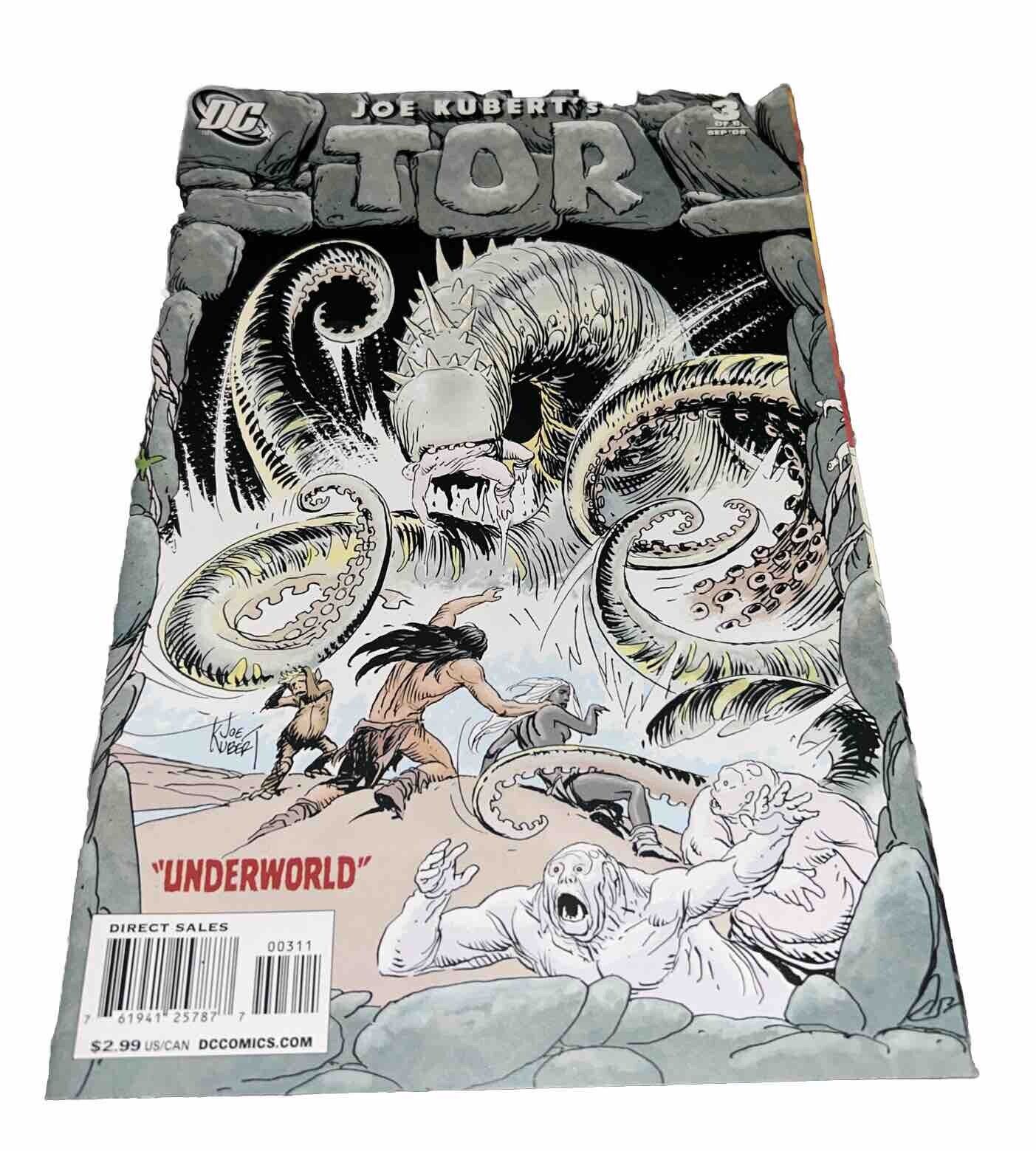 Joe Kubert\'s Tor #3 DC Comics Modern Age Prehistoric adventures dinosaurs