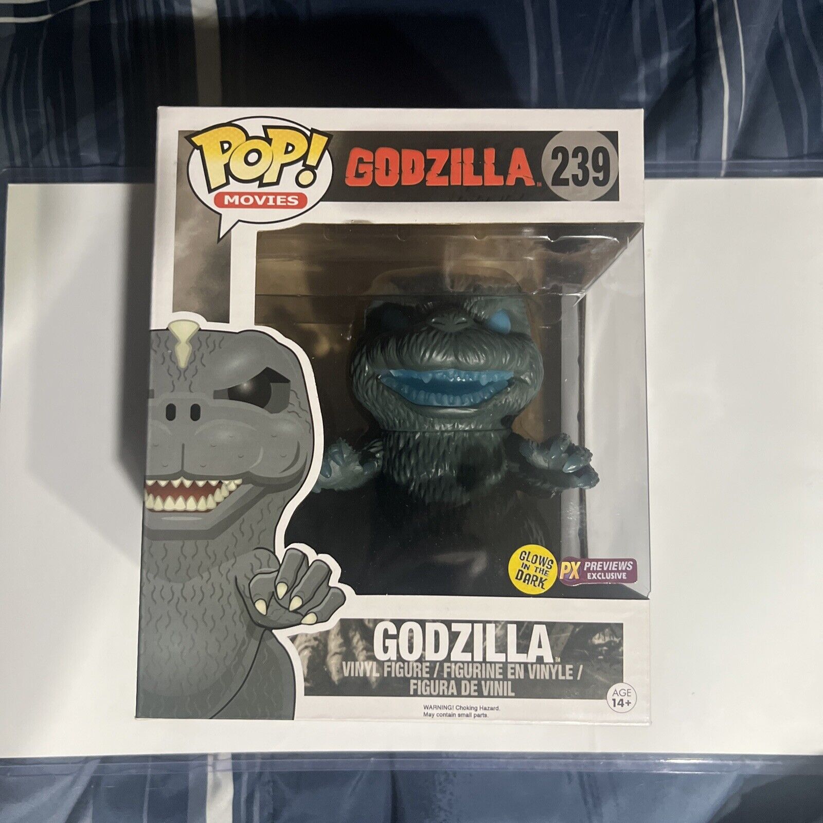 Funko Pop Vinyl 6 in: Godzilla - Godzilla (Glows in the Dark) (6 inch) #239