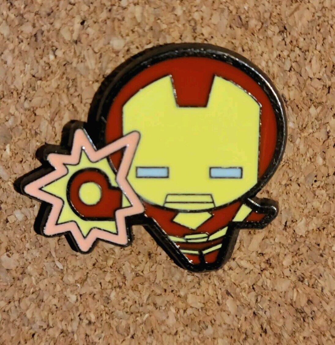 Marvel Avengers ~ Iron Man Kawaii Art Individual Disney Park Trading Pin ~ New