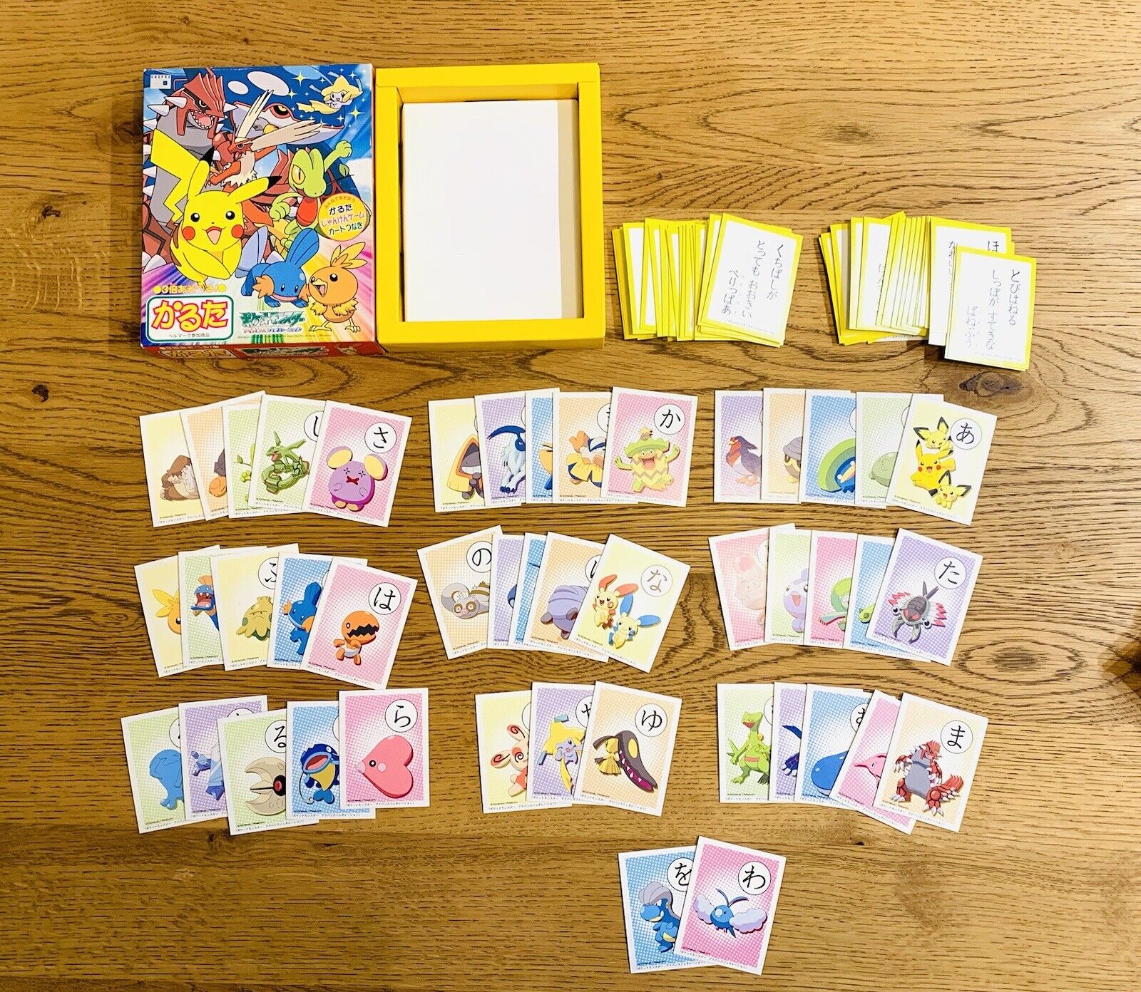 Pokemon ADV Vintage Japanese Nintendo Karuta Card Game with BOX Japan 2002