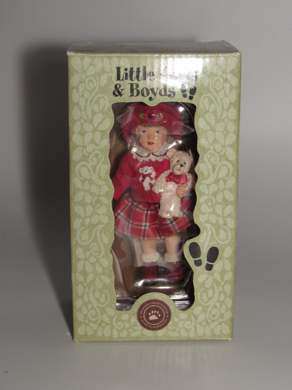 Jill With Tumbles Up The Hill Boyds Little Girls & Boyds Ornament 46001 - NIB