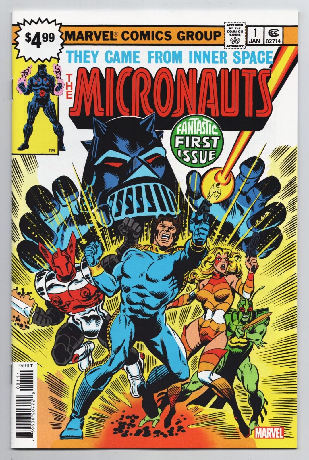Micronauts #1 [1979] Facsimile Edition (Marvel, 2023) NM