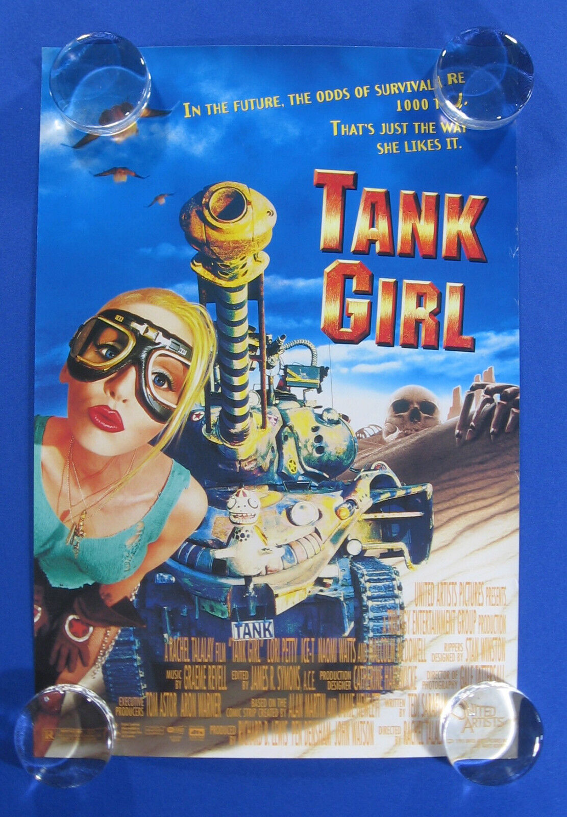 Tank Girl Movie Poster 13.5\