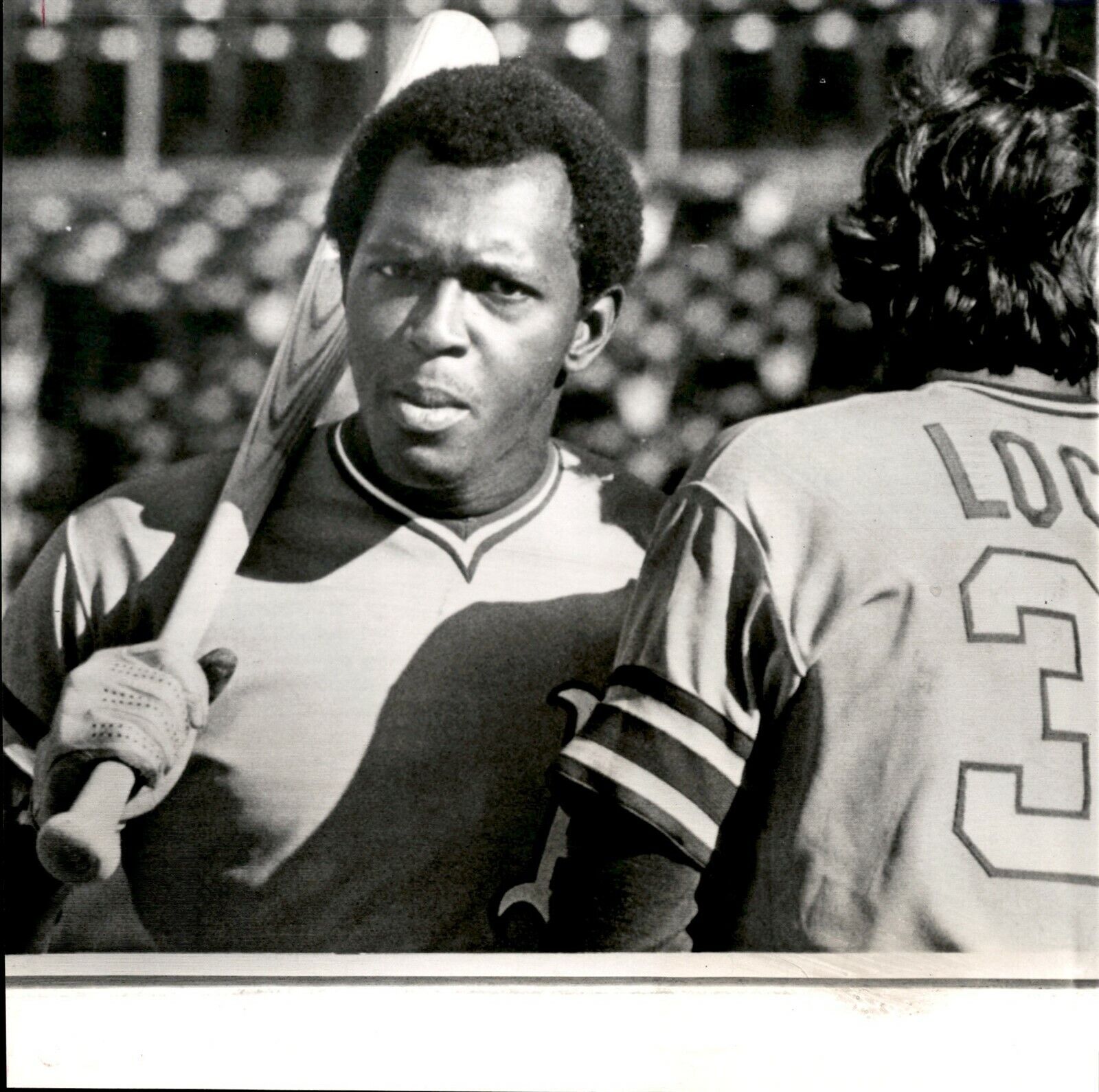 LG961 1972 AP Wire Photo VIDA BLUE BATTING CAGES ACTIVATED BY OAKLAND ATHLETICS
