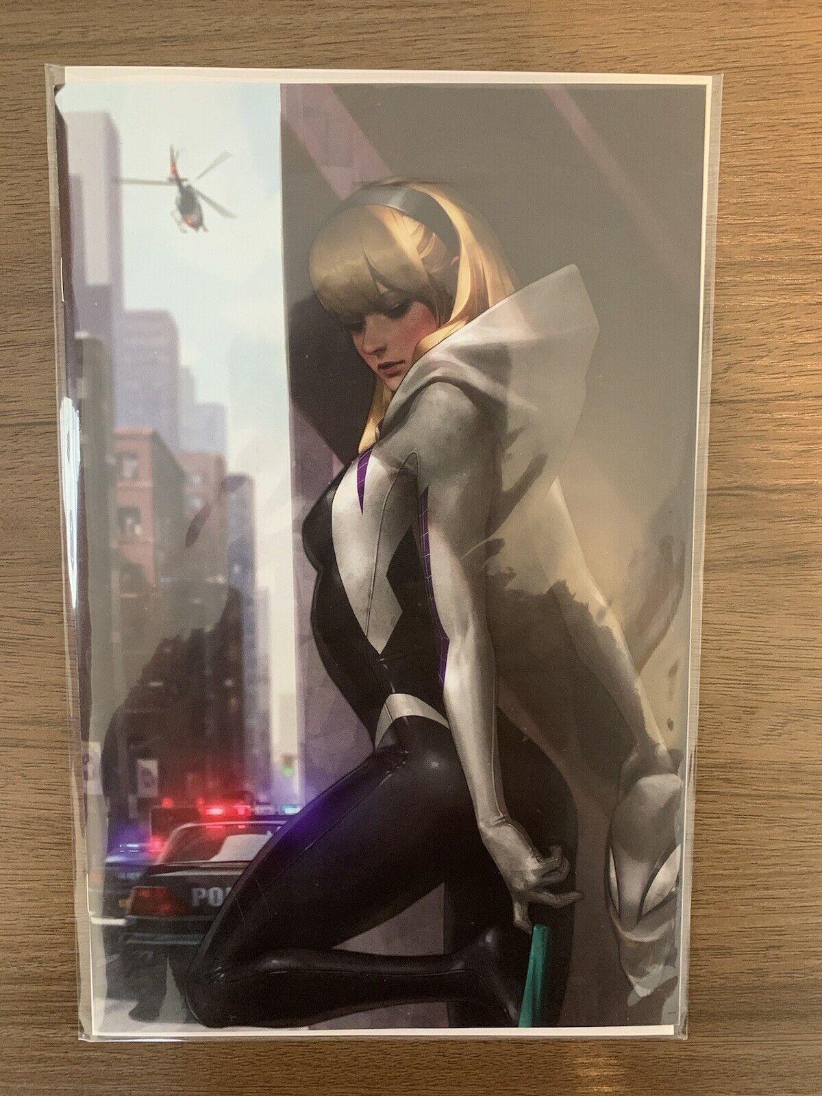 Amazing Spider-Man #47 Jeehyung Lee Gwen Stacy Ghost Spider VIRGIN VARIANT NM