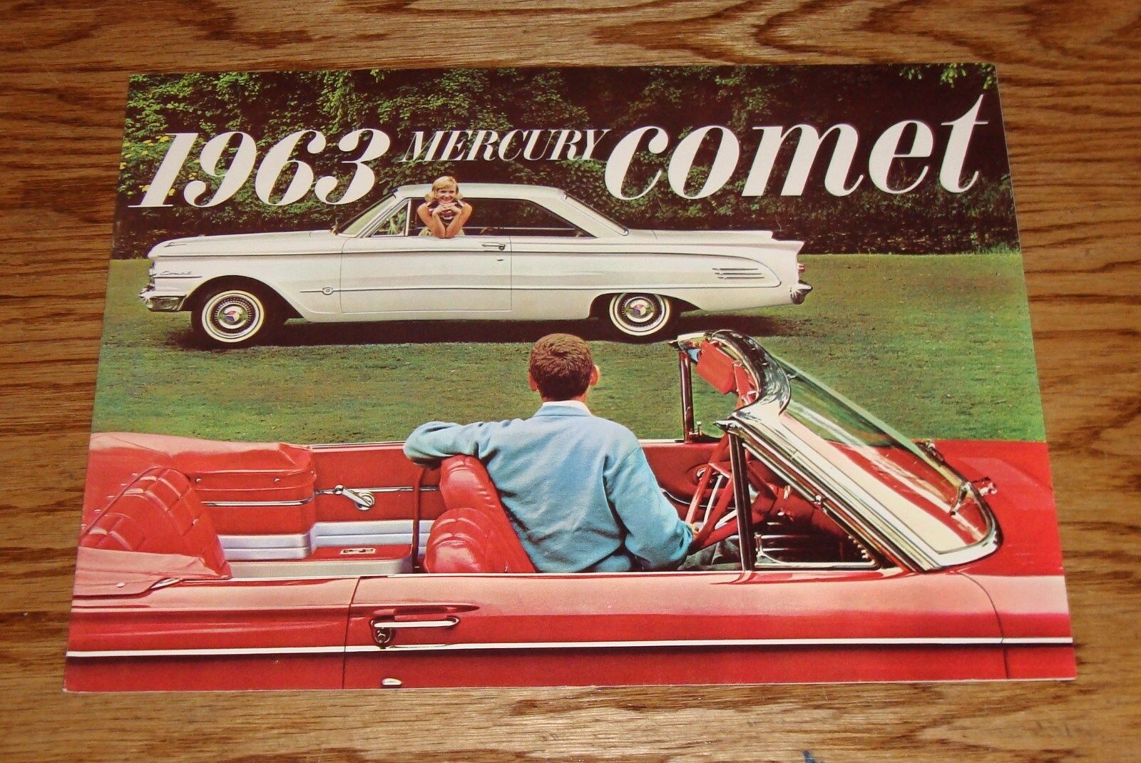 Original 1963 Mercury Comet Sales Brochure 63 Catalog S-22