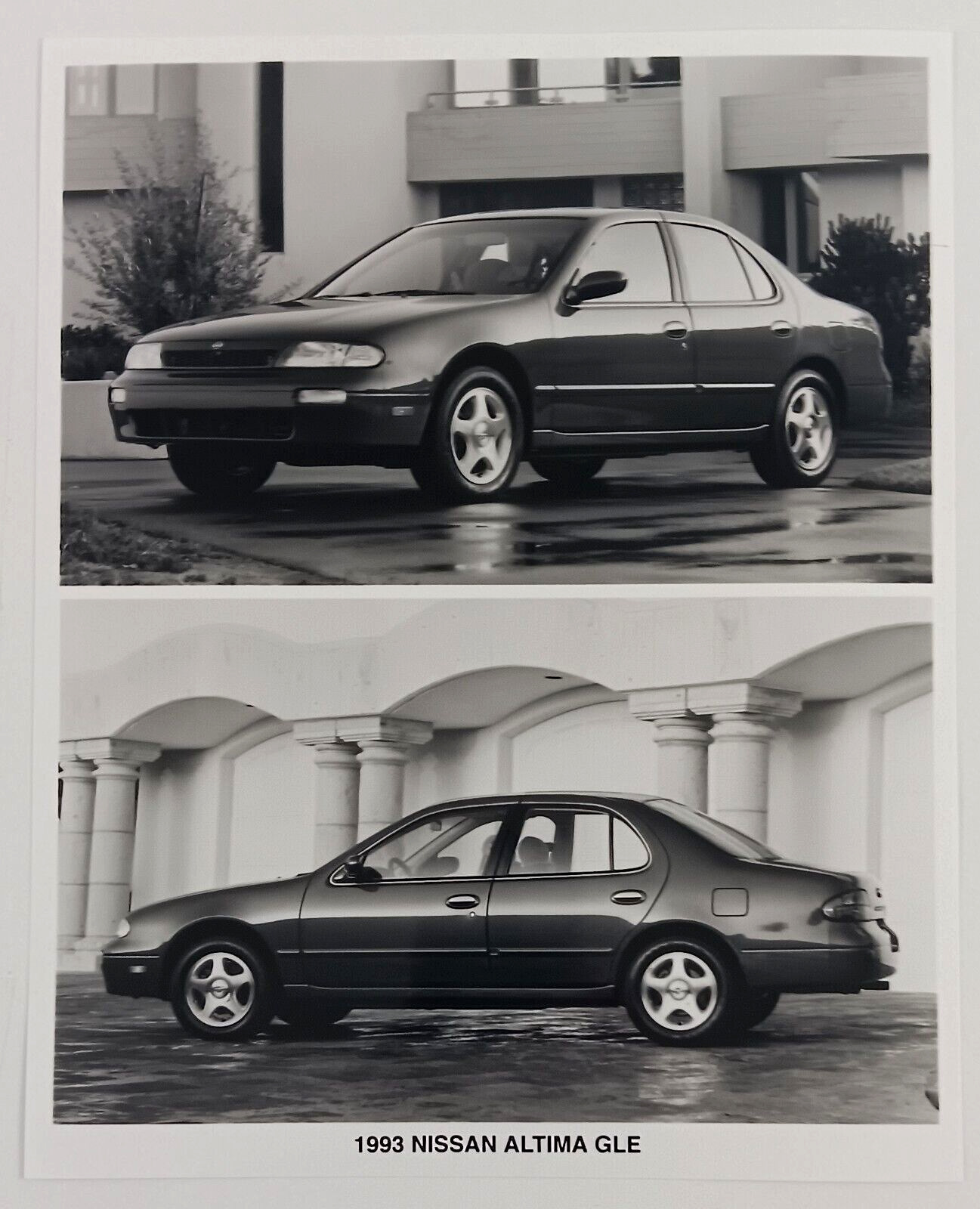 1993 Nissan Altima GLE Sedan Car Four Door Auto Vintage Promo Photo