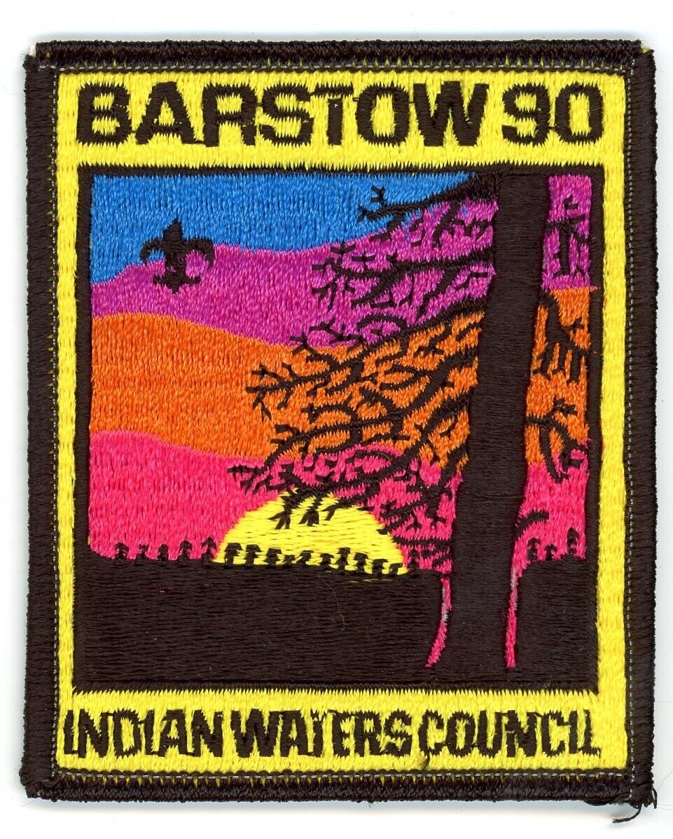 1990 Camp Barstow Indian Waters Council Muscogee BSA Boy Scouts