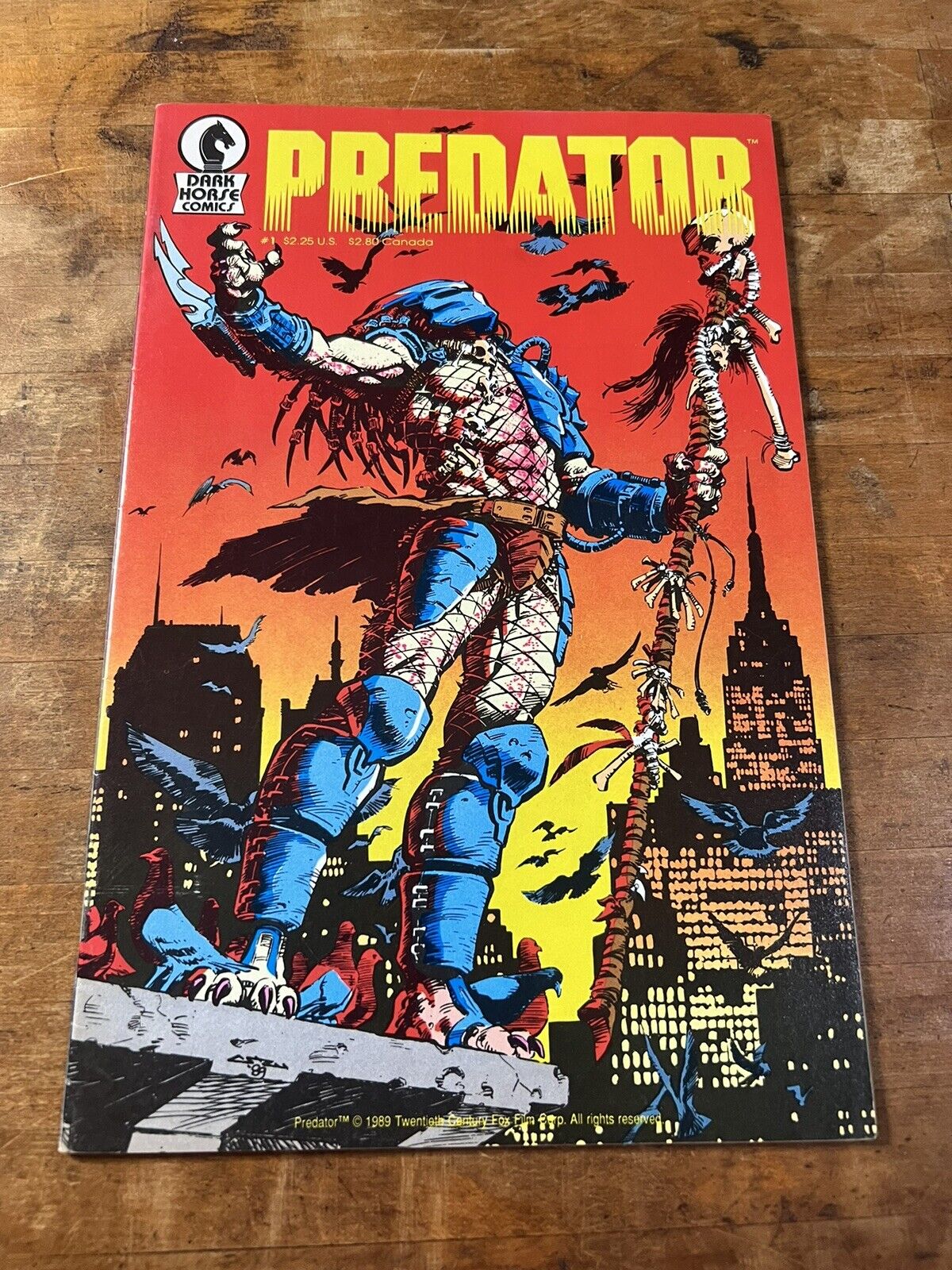 Predator 1, 1989- First Print Nice Book Dark Horse Comics