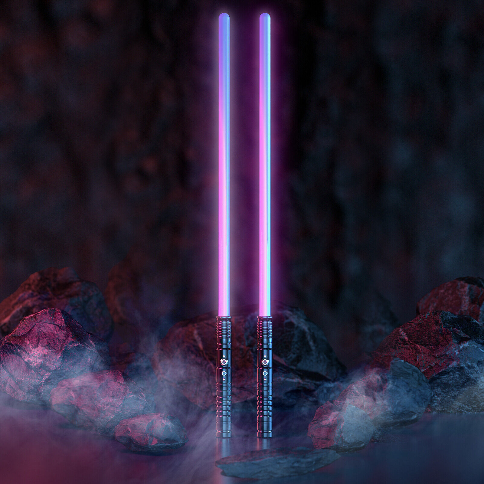 Fx Dueling Force 2in1 Star Wars Lightsaber Sword Metal Hilt RGB 7 Colors US