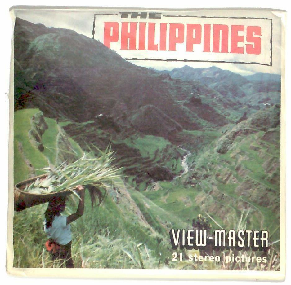 THE PHILIPPINES 3d View-Master 3 Reel Packet NEW SEALED