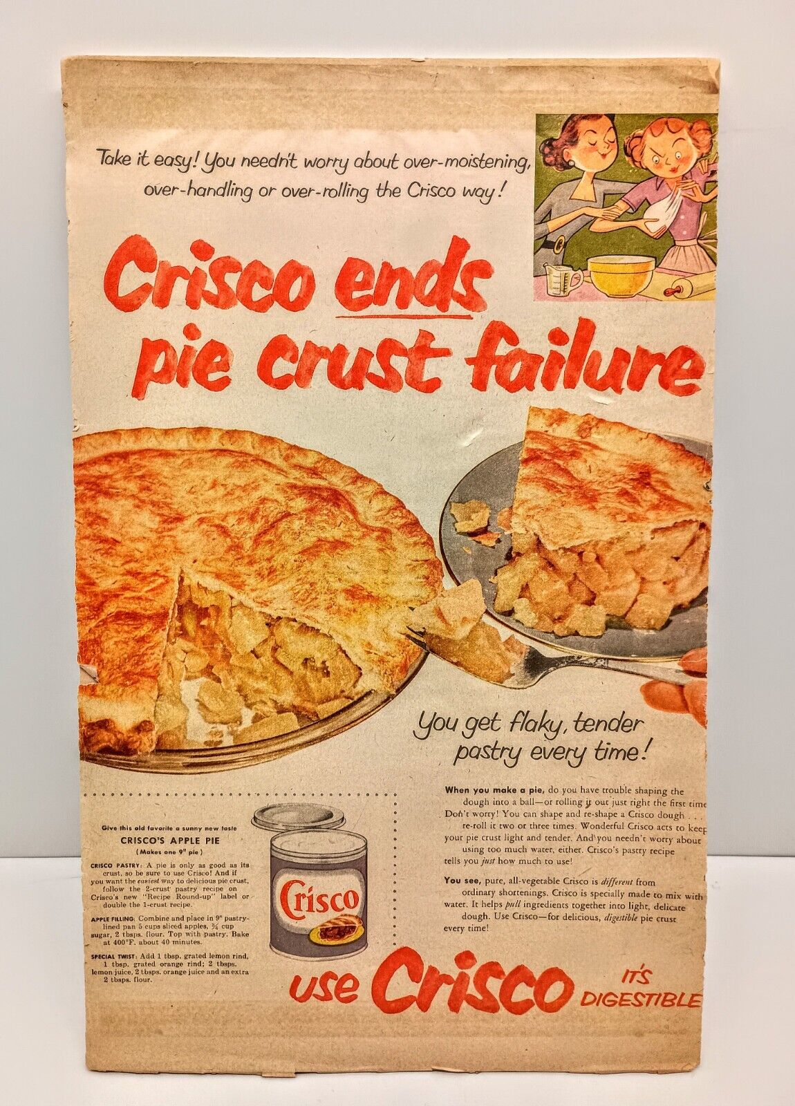 1950\'s Vintage Crisco Advertisement  13\