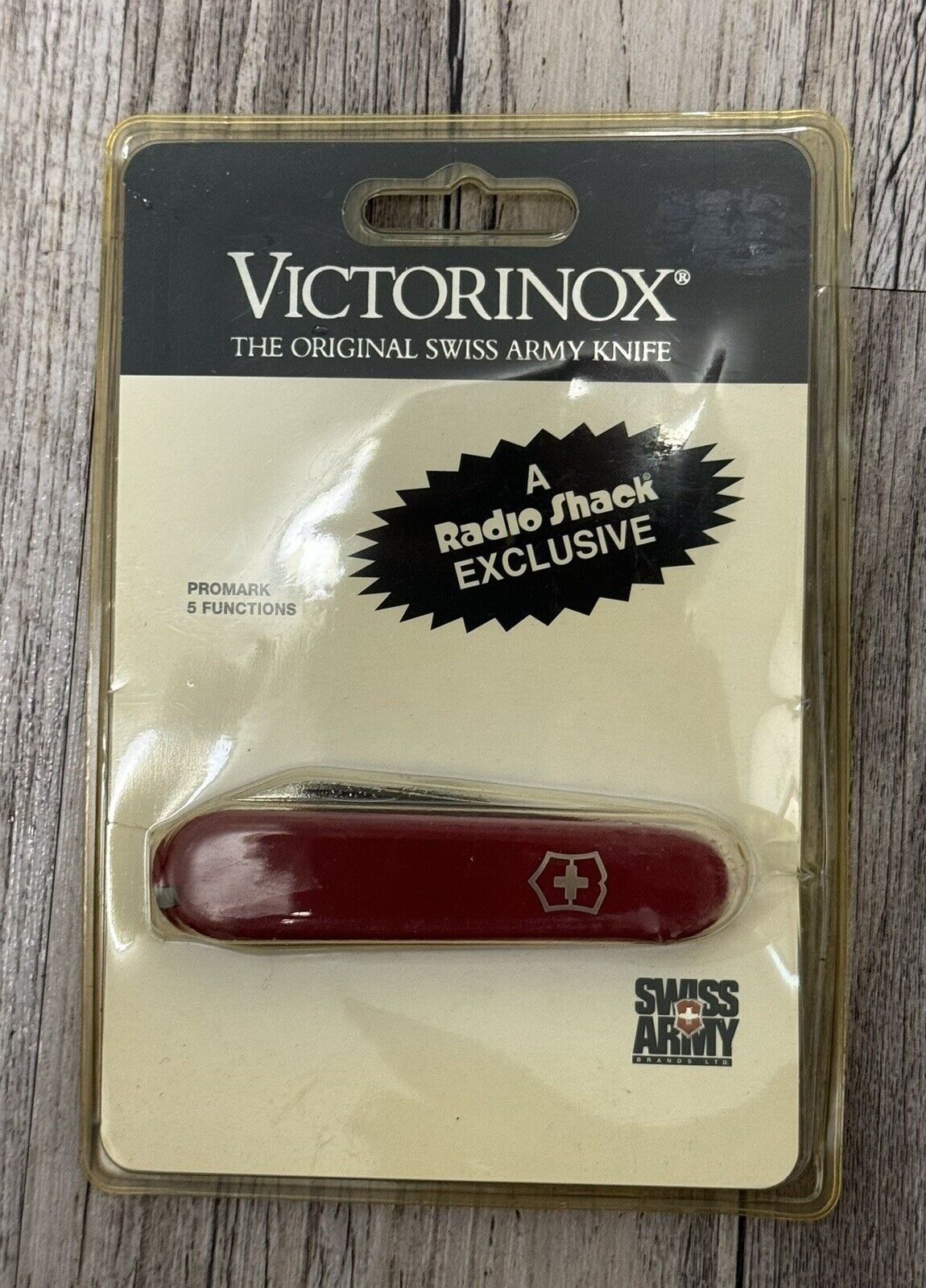 Victorinox Promark 5 Function Swiss Army Knife From Radio Shack 57921 Red
