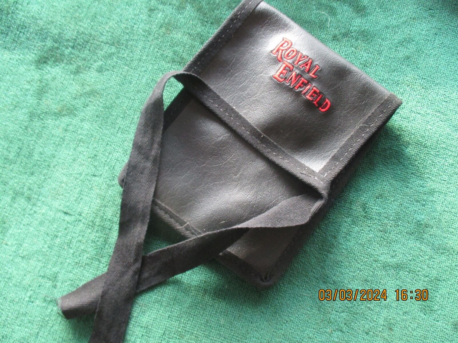 ROYAL ENFIELD MOTORCYCLE  ORIGINAL TOOL POUCH ~ OLD STOCK SHOP CLEARANCE.