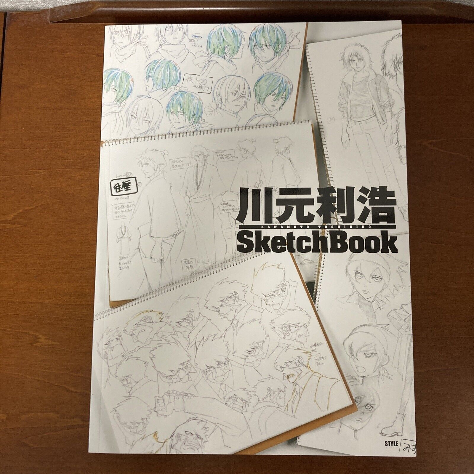 Toshihiro Kawamoto Sketch Book Art Book Illustration