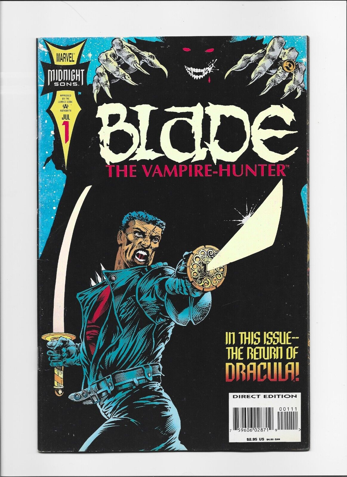 BLADE THE VAMPIRE HUNTER #1 VERY GOOD CONDITION SEE SCANS  BUY IT NOW