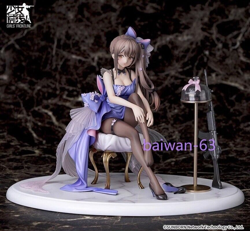 Girls Frontline K2 Before The Dawn Ver.1/7 Figurine Purple PROM Dress 20cm Gift