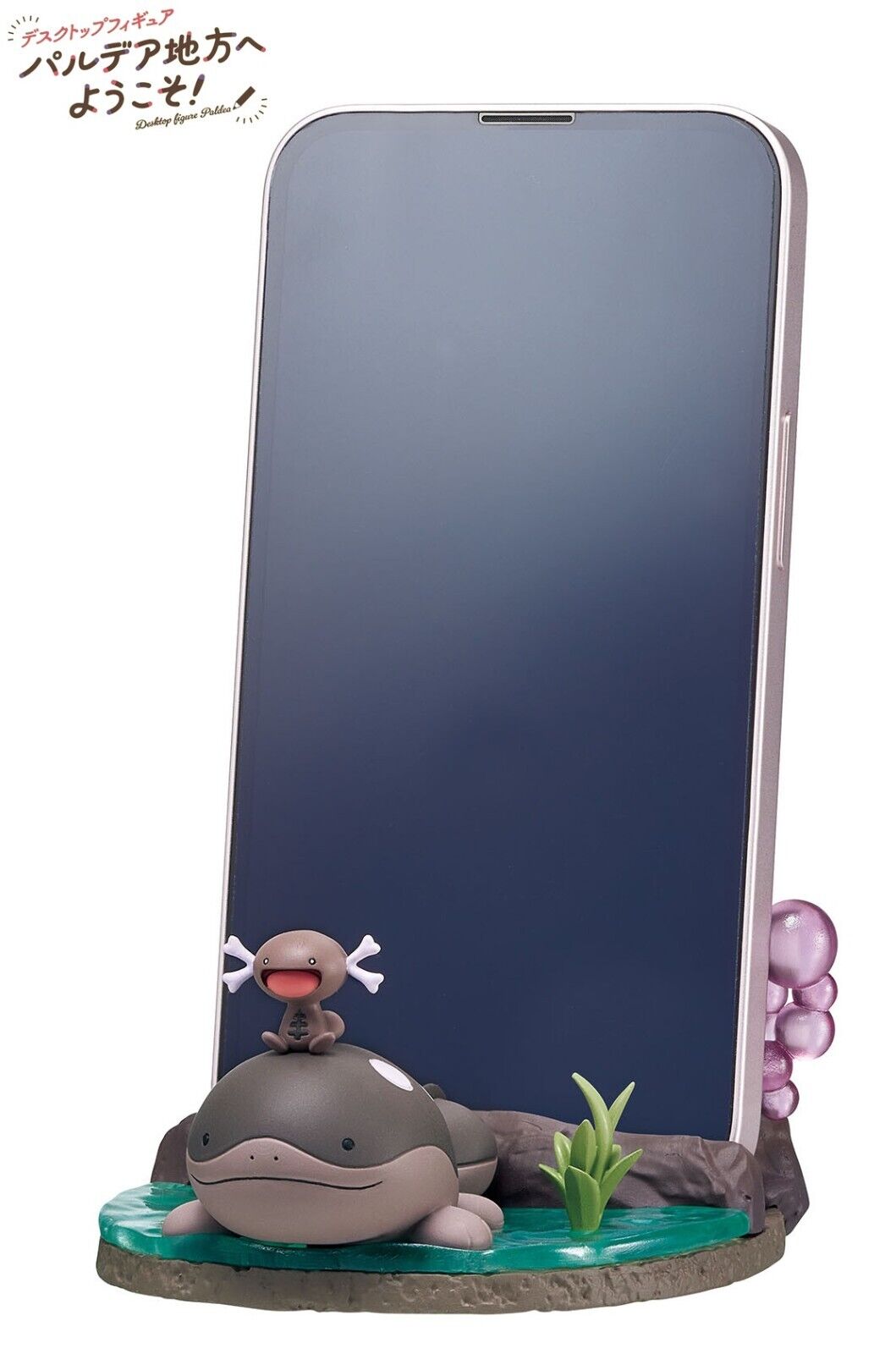 RE-MENT Pokemon DesQ Desktop Figure Paldean Clodsire & Wooper Smartphone Stand