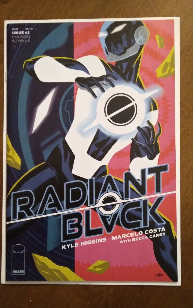 Radiant Black #1 Kyle Higgans. Image Marcelo Costa. Optioned 