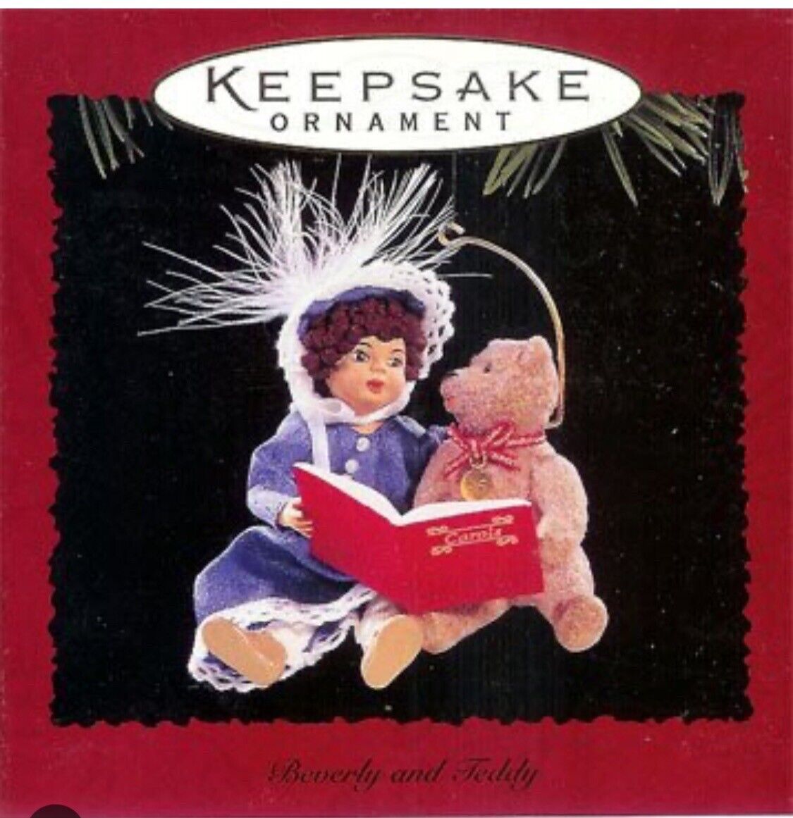 Hallmark Keepsake Christmas Ornament - Beverly and Teddy - 1995 - 