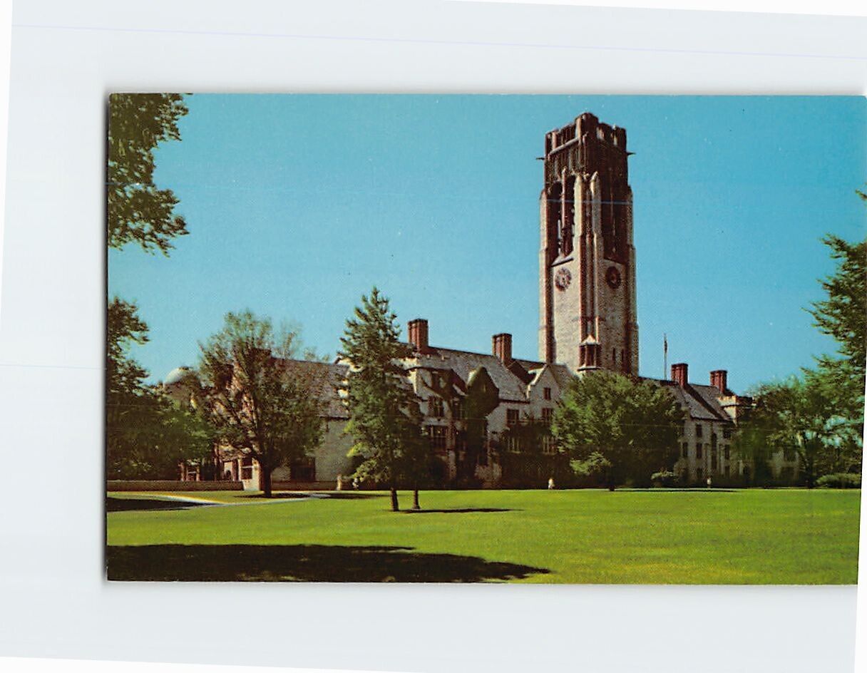 Postcard University Hall University of Toledo Ohio USA
