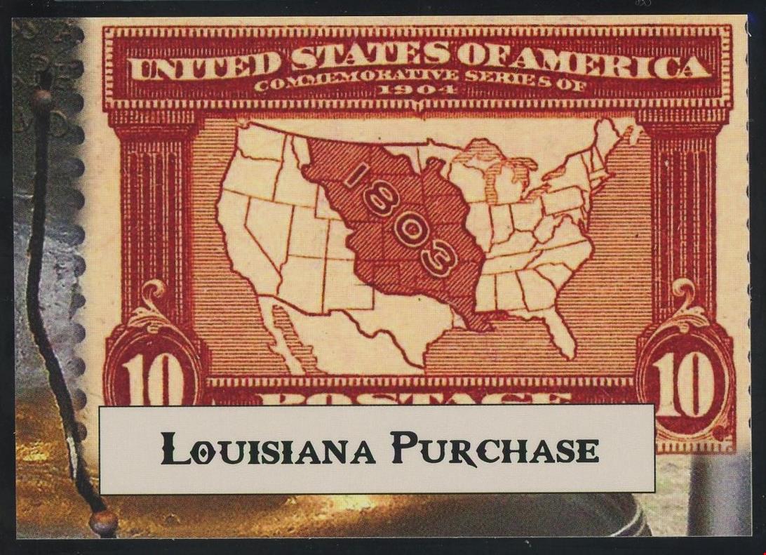 2020 Historic Autographs POTUS Louisiana Purchase Insert #44