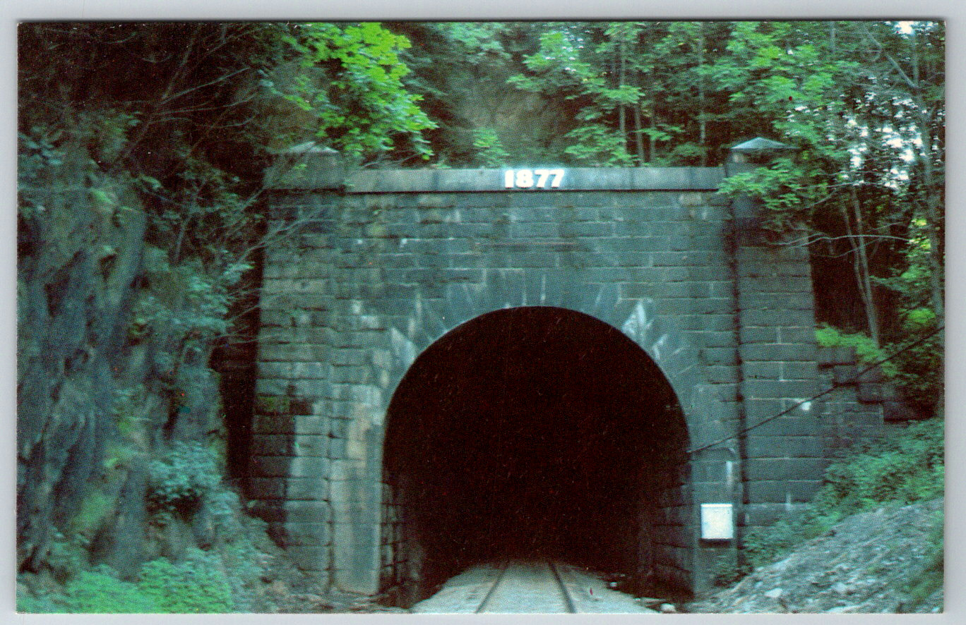 c1960s Hoosac Tunnel North Adams Florida MA Berkshires Vintage Postcard