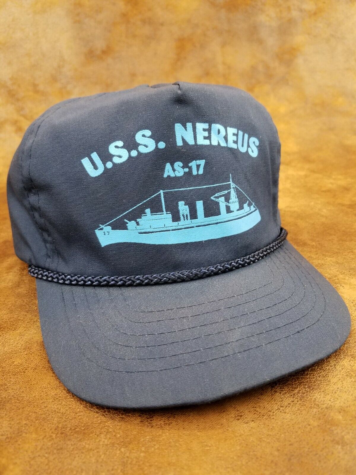 USS Nereus AS-17 Blue Cap Navy Submarine Tender 1945-1971