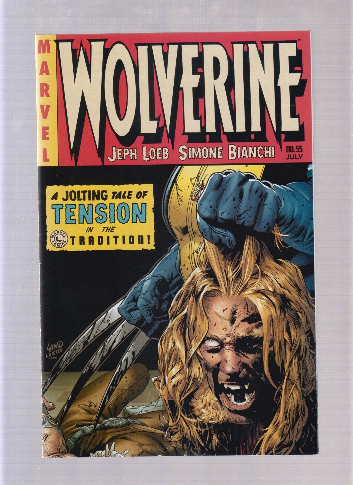 Wolverine #55 - Greg Land SOTI Homage Cover (8.5/9.0) 2007