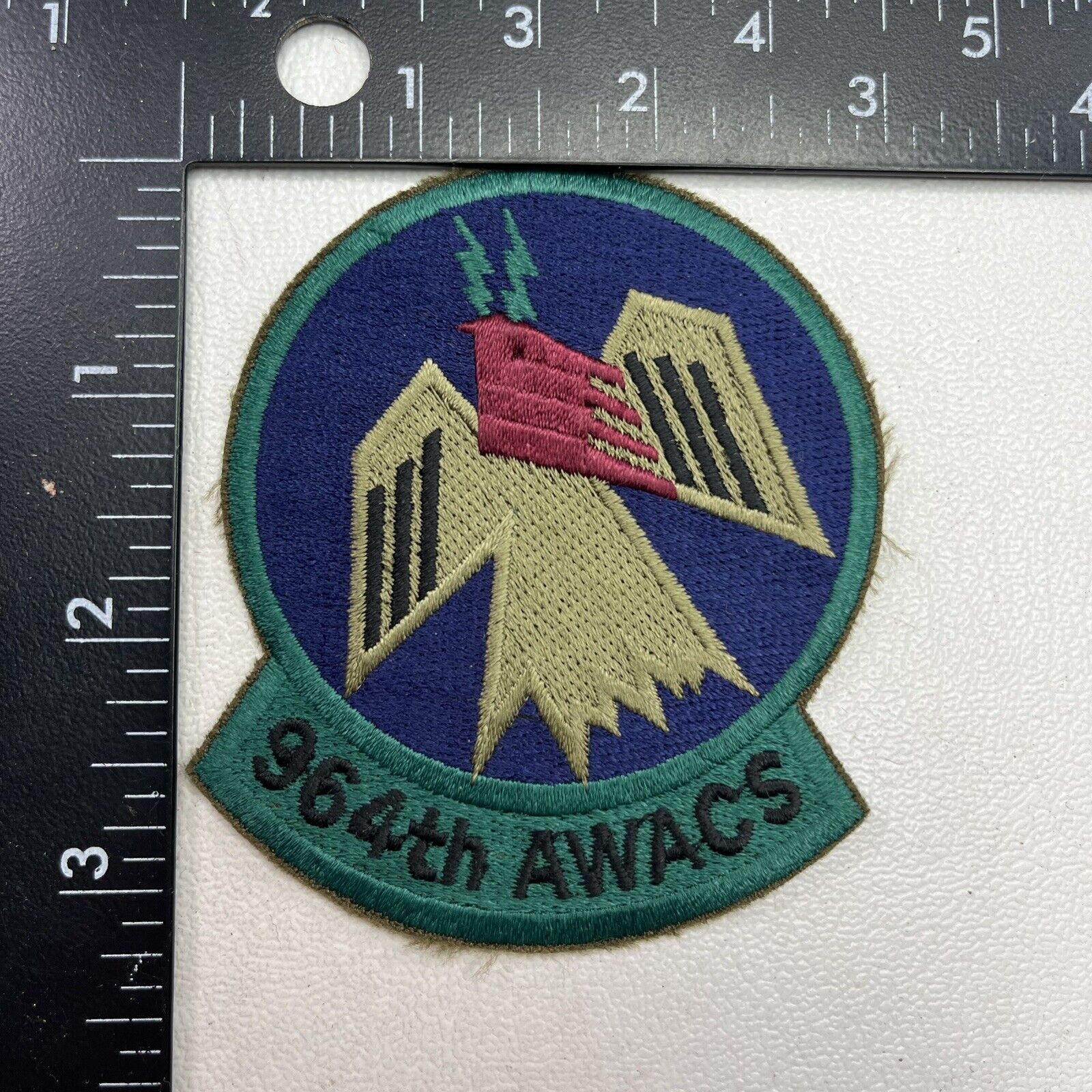 964TH AWACS United States Air Force Patch 44MX