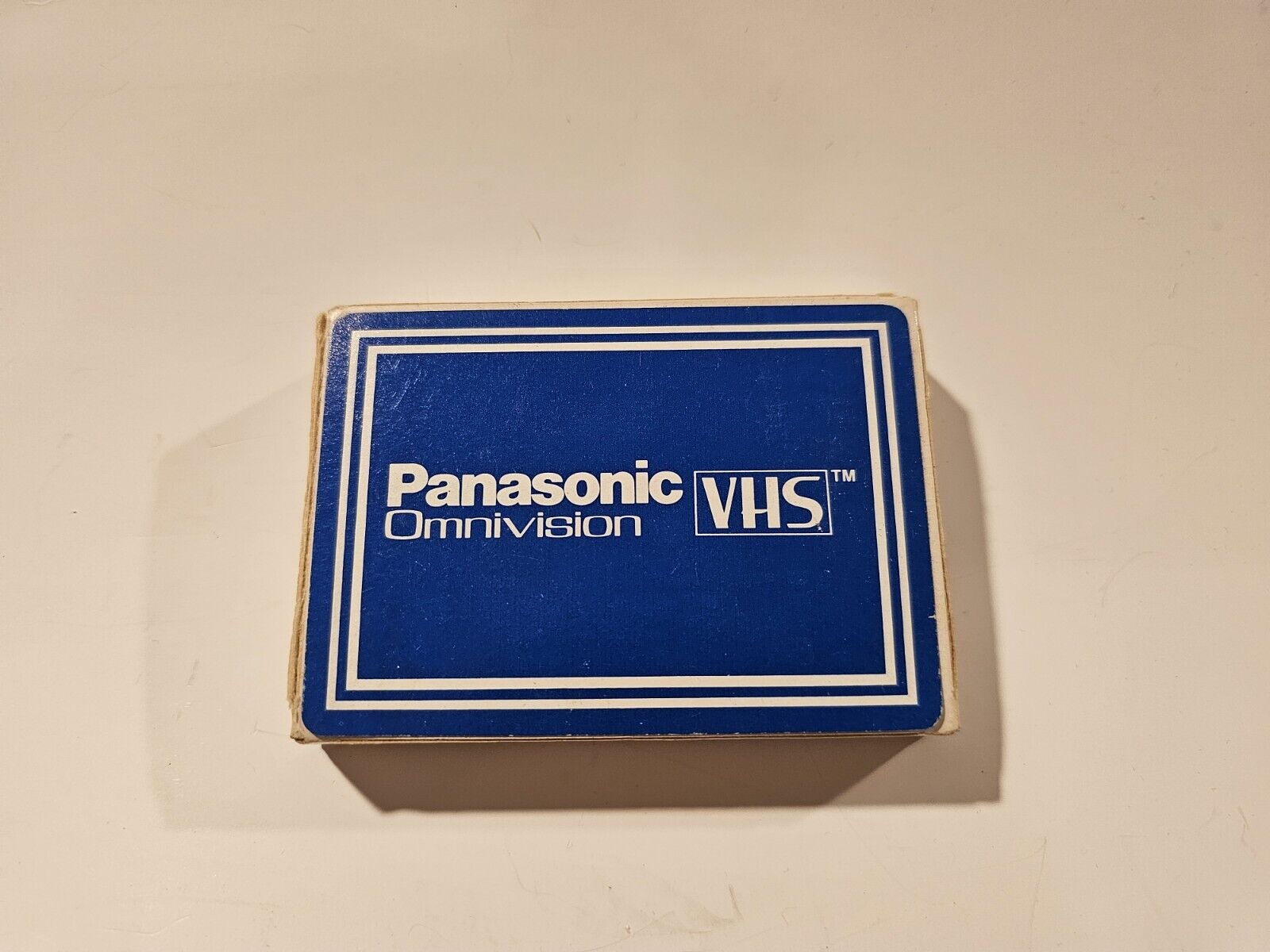 Vintage Panasonic Omnivision VHS Deck Playing Cards Sealed