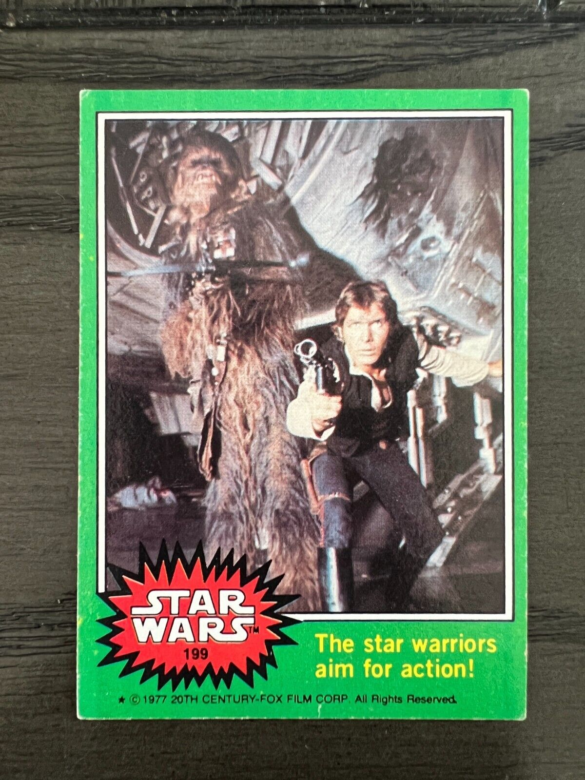 1977 Topps Star Wars Series 4 Complete Your Set  U Pick Rare Green Border BASE