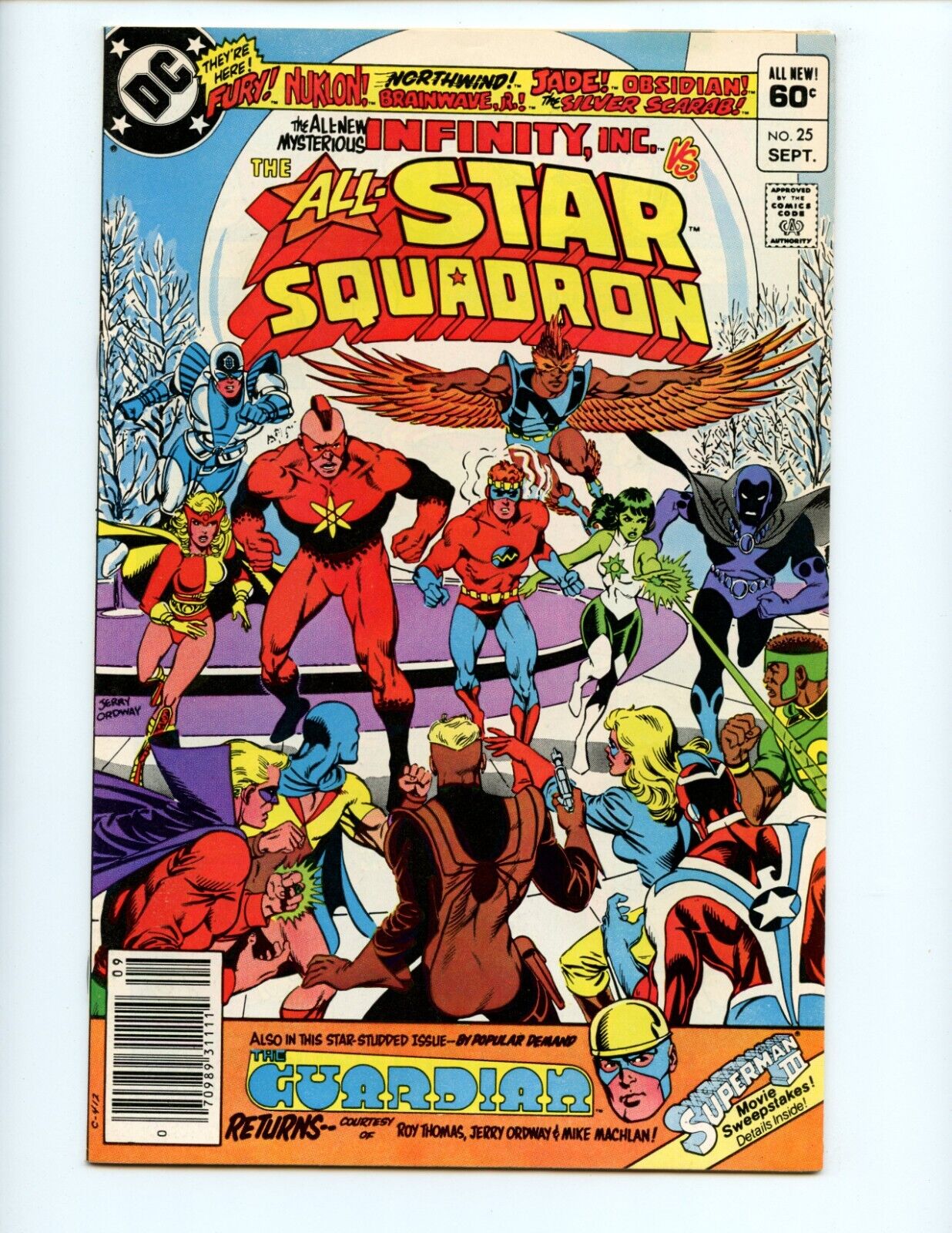 All-Star Squadron #25 Comic Book 1983 VF/NM DC 1st App Infinity Inc