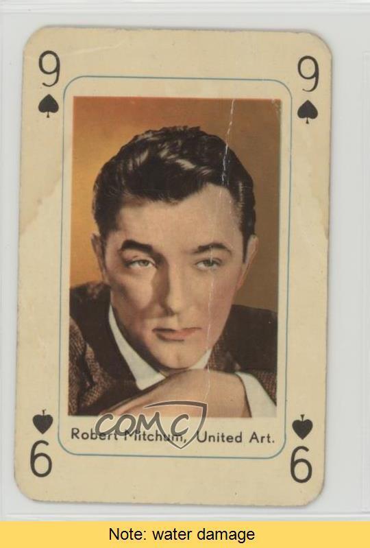 1959 Maple Leaf Playing Cards R 778-1 Robert Mitchum READ 0w6