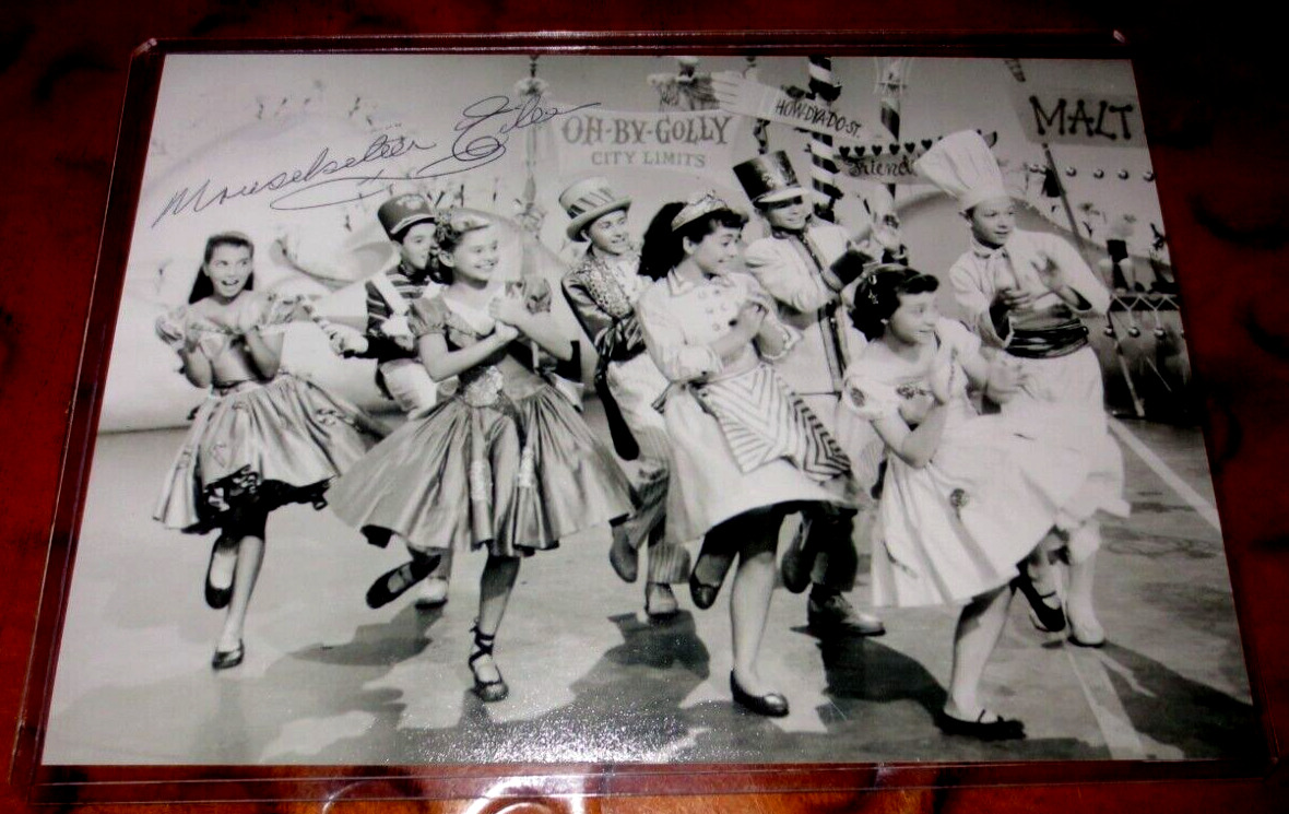 Eileen Diamond signed autographed photo Mouseketeer Micky Mouse Club ABC TV