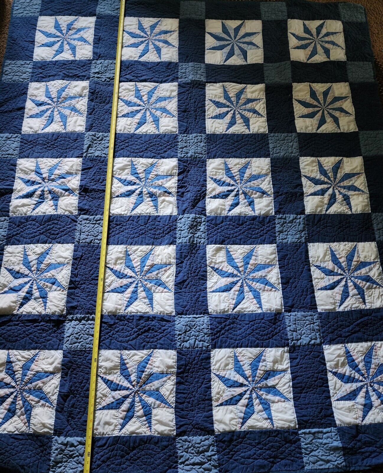 Amish Mennonite Hand Sewn/Stitched Handmade Quilt