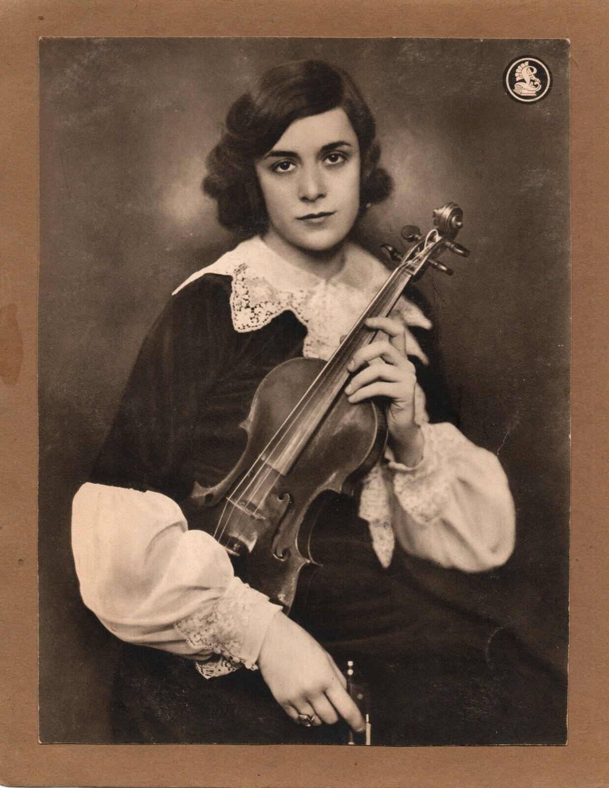 RARE Edith Lorand Hungarian-American violin virtuoso composer PHOTO PORTRAIT