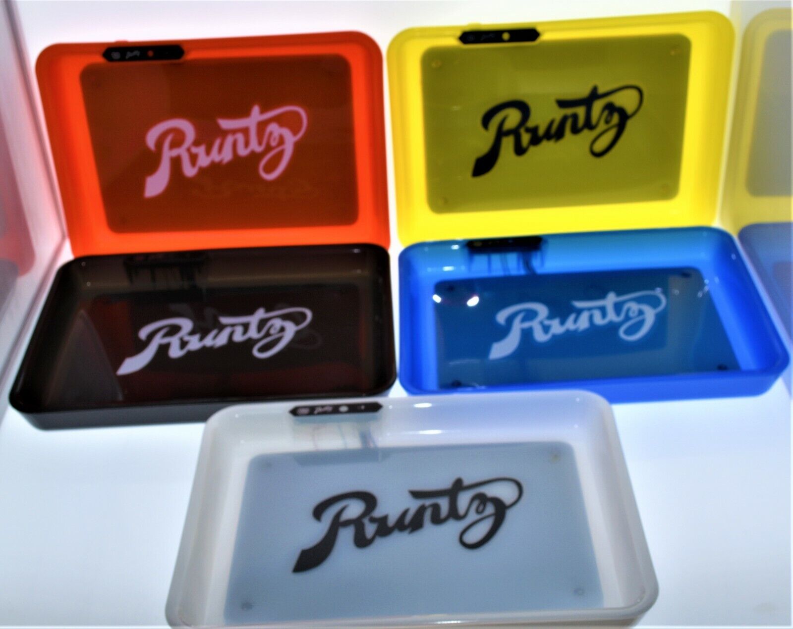 LED  6 COLORS ROLLING GLOW TRAY -11X 8 INCH- GIFT BOX INCLUDED