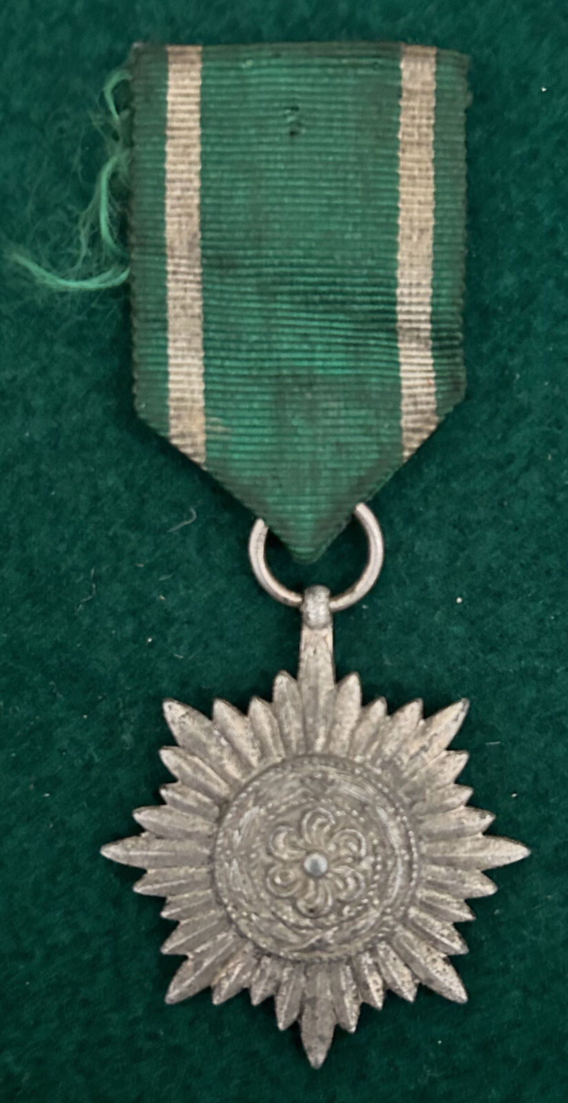 WW2 German – Ostvolk Medal on original correct Ribbon 100% Genuine