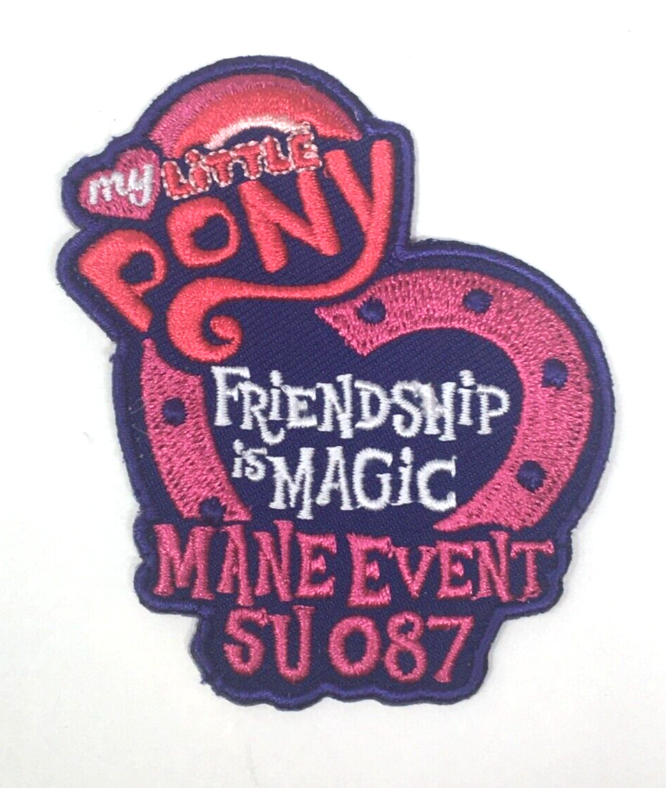 PATCH GSA Girl Scouts My Little Pony Mane Event SU 087 Friendship & Magic