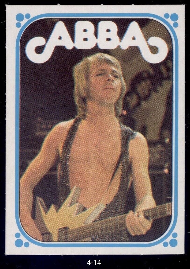 1976 ABBA Dutch Monty Gum ABBA Björn Ulvaeus (4-14)