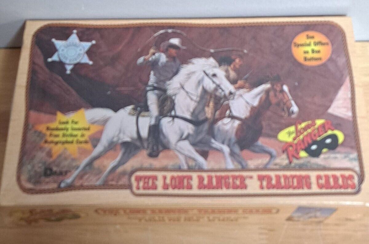 1997 DART THE LONE RANGER TRADING CARD BOX FACTORY SEALED