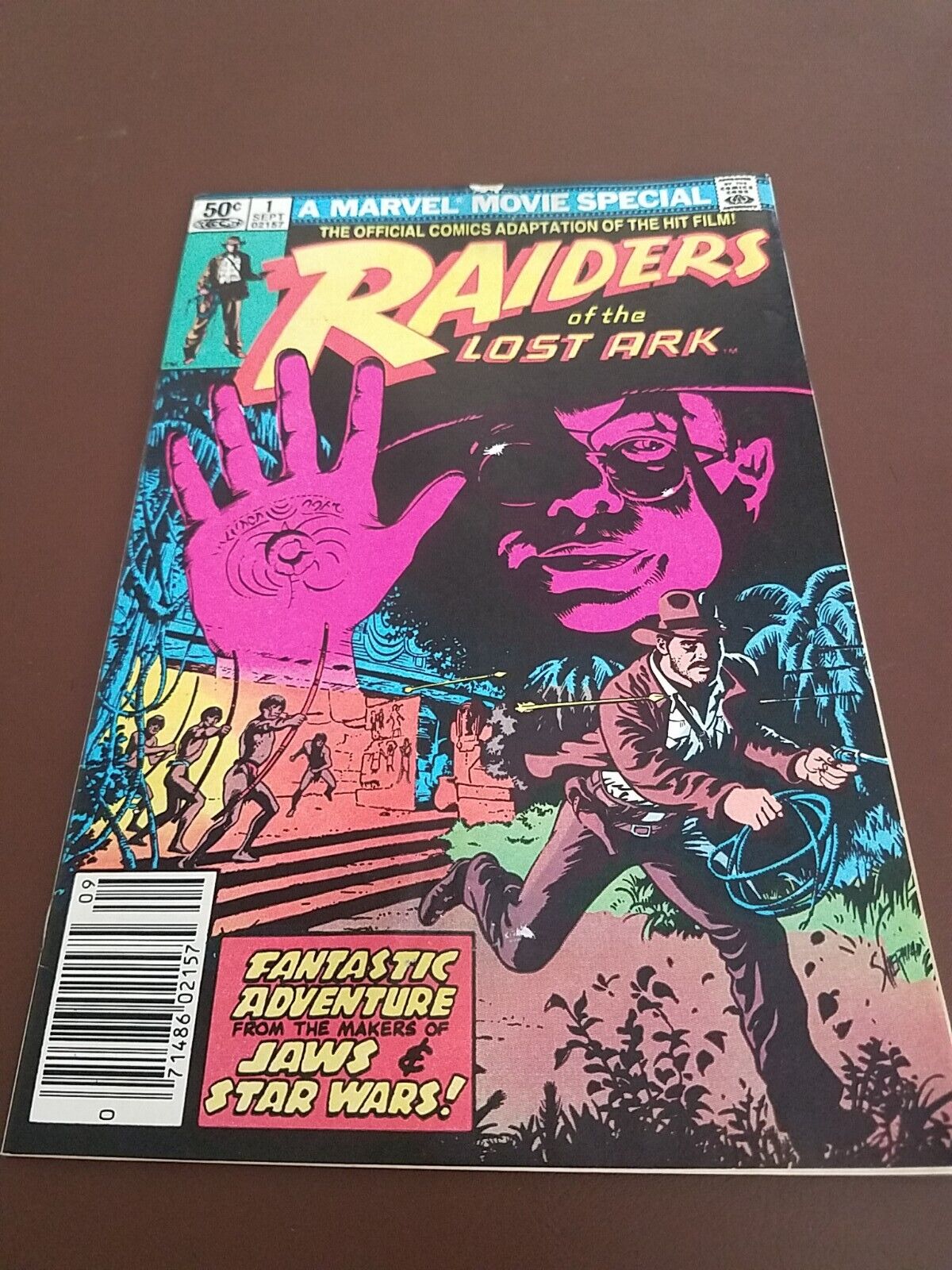 Marvel Movie Special: Raiders Of The Lost Ark #1 1981 3.5 VG- Combined Shipping 