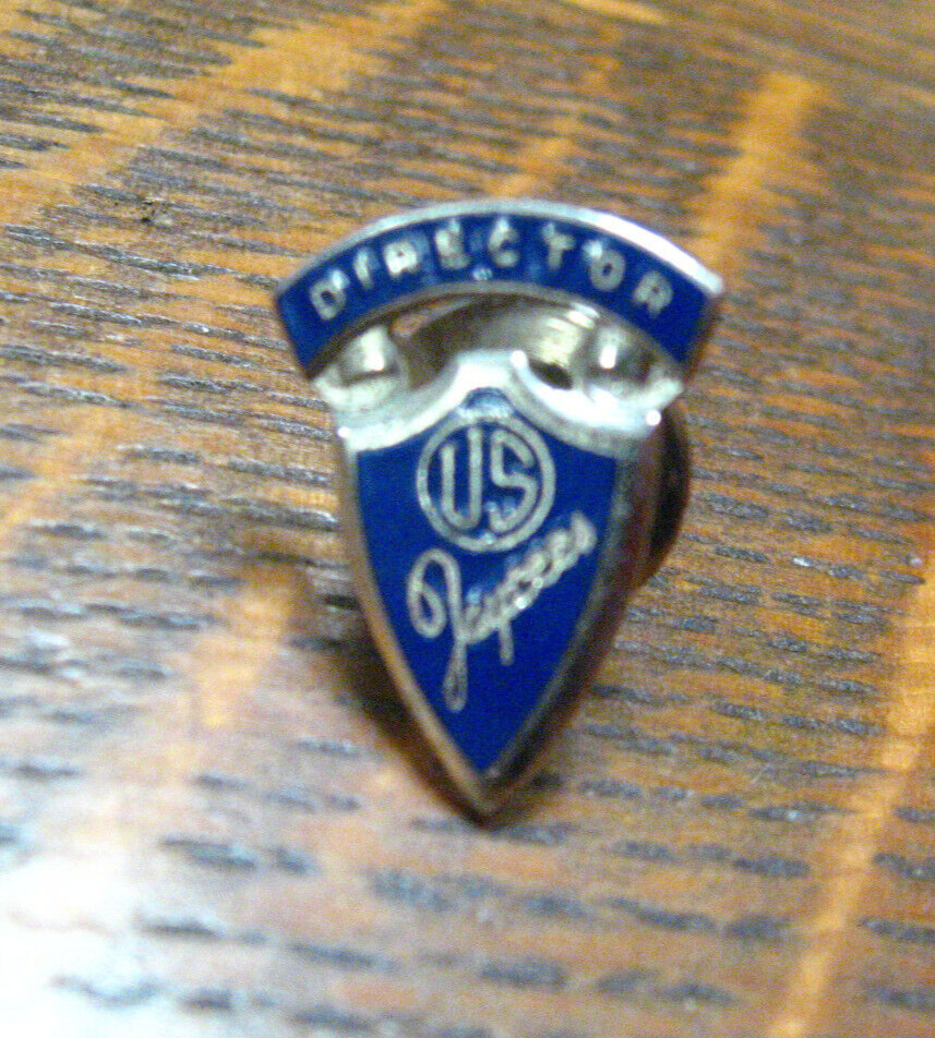US Jaycees Vintage Director Lapel Pin Tie Tack - United States Junior Chamber