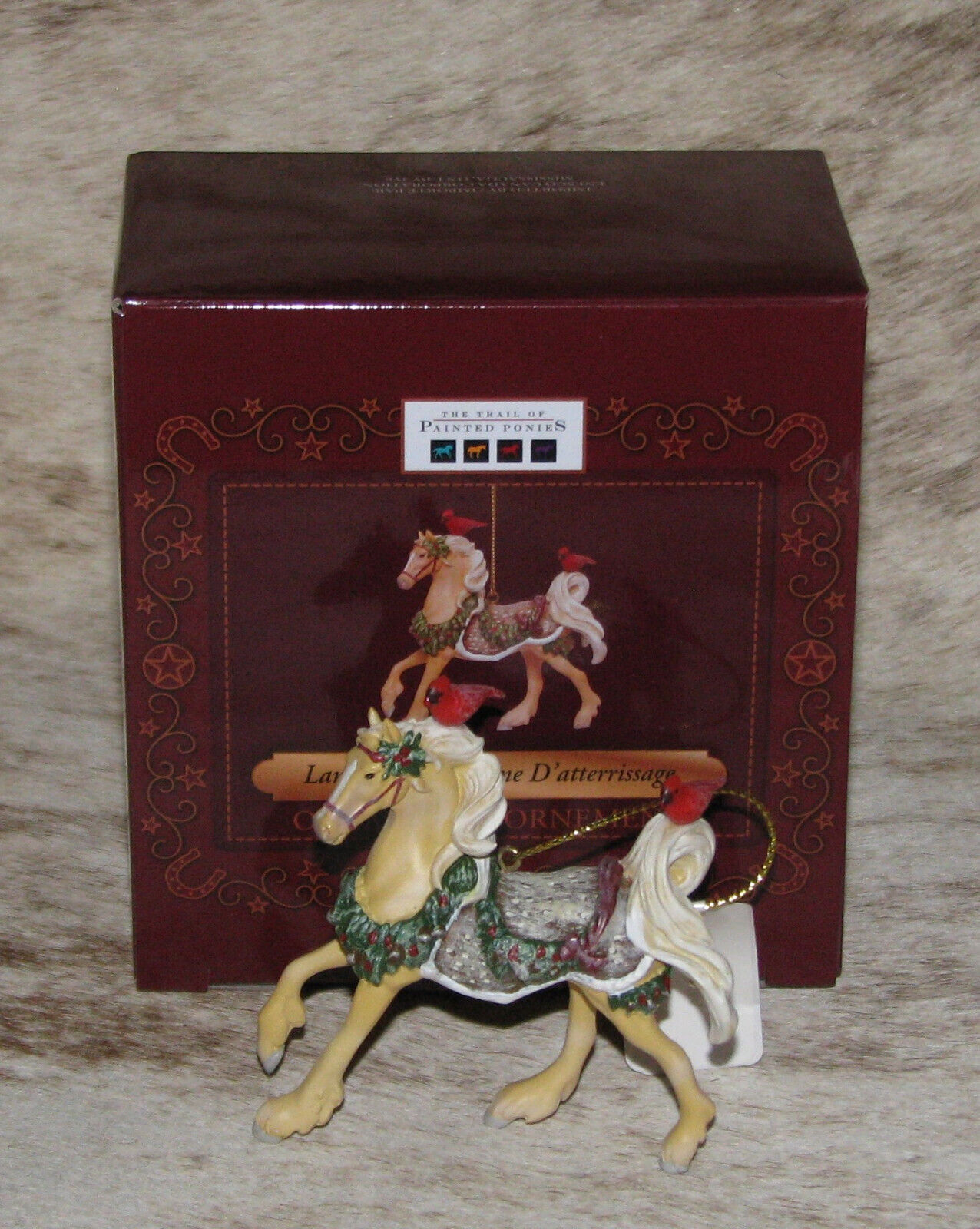 TRAIL OF PAINTED PONIES Landing Spot Ornament~2.95\